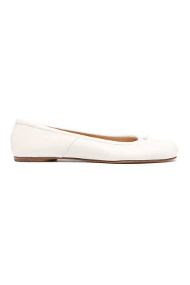 Vita Tabi Tå Slip-On Skor