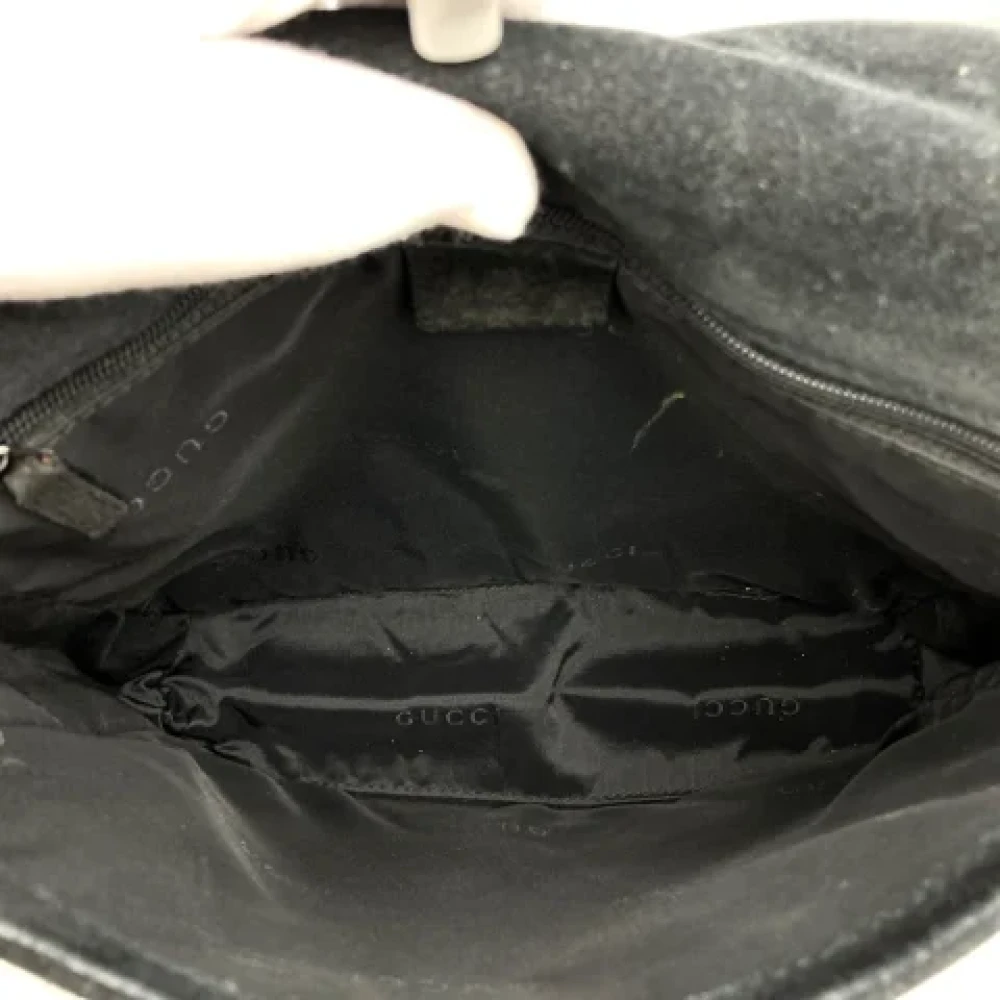 Gucci Vintage Pre-owned Suede gucci-bags Black Dames