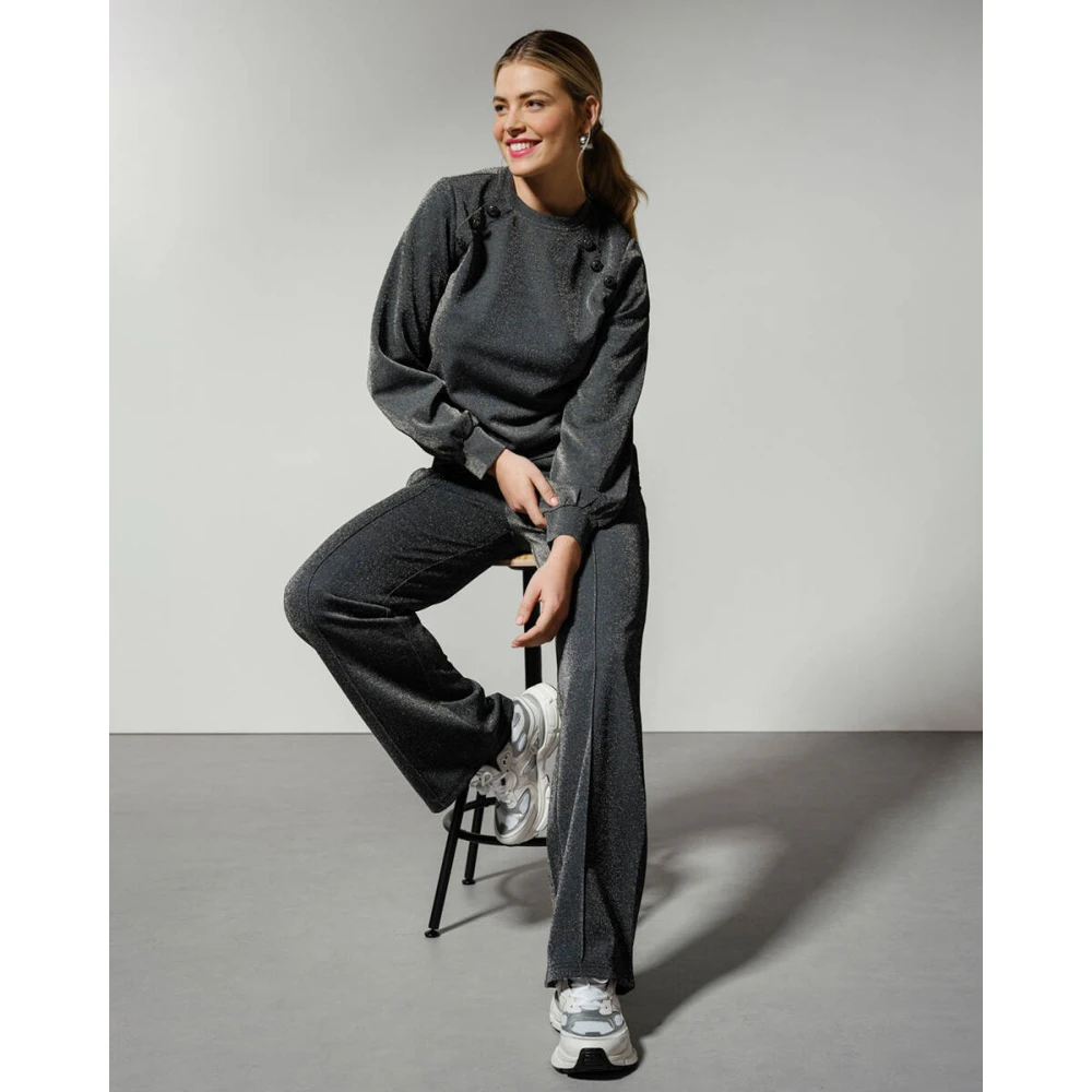 Tramontana Sprankelende Jumper Pullover Gray Dames