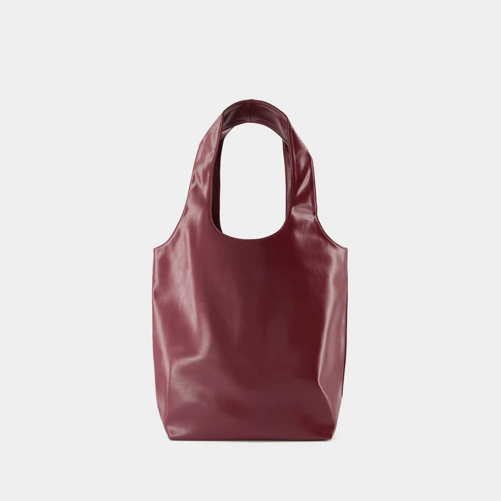 A.p.c. Burgundy Small Shopper Bag Red Dames