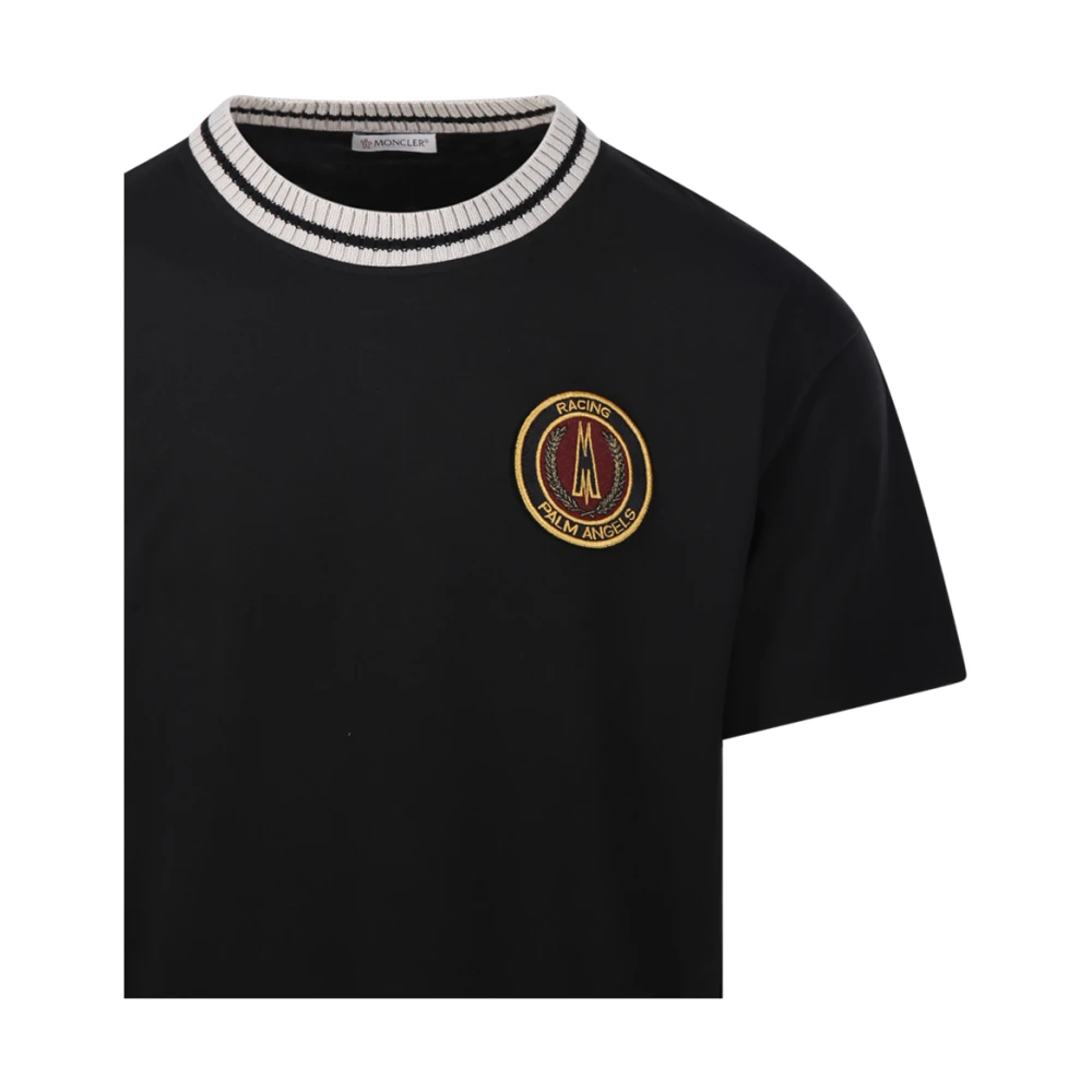 Moncler Wit T-shirt met korte mouwen White Heren