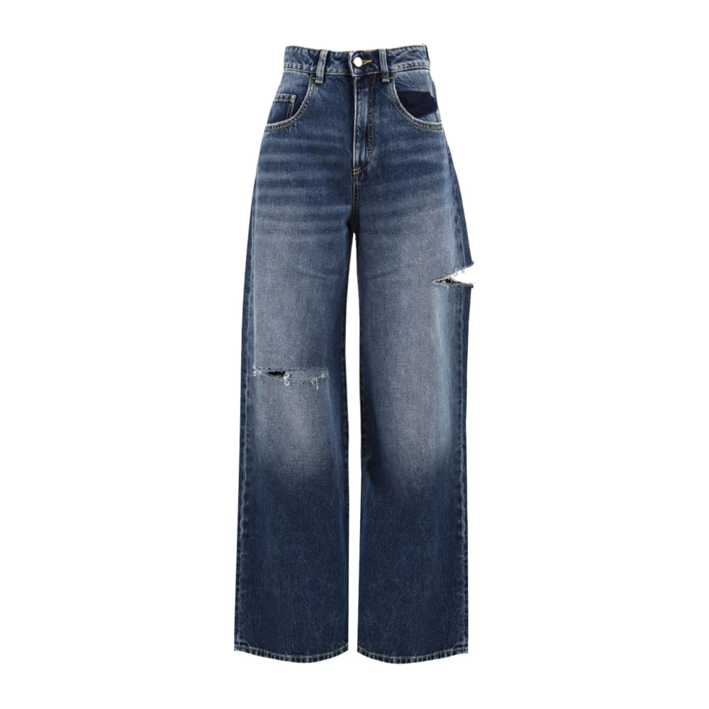 Icon Denim Blå Poppy Wide Leg Jeans