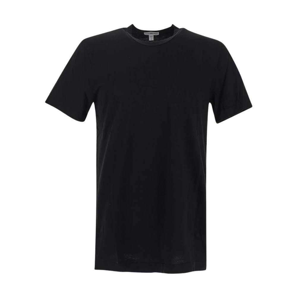 James Perse Klassiek Katoenen T-shirt Black Heren