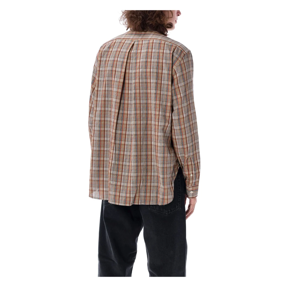 Sunflower Lichtbruine Geruite Button-Down Overhemd Multicolor Heren