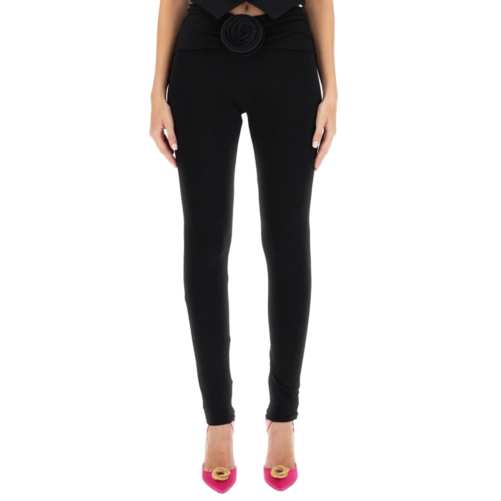 Magda Butrym Elegante Skinny Fit Broek Black Dames