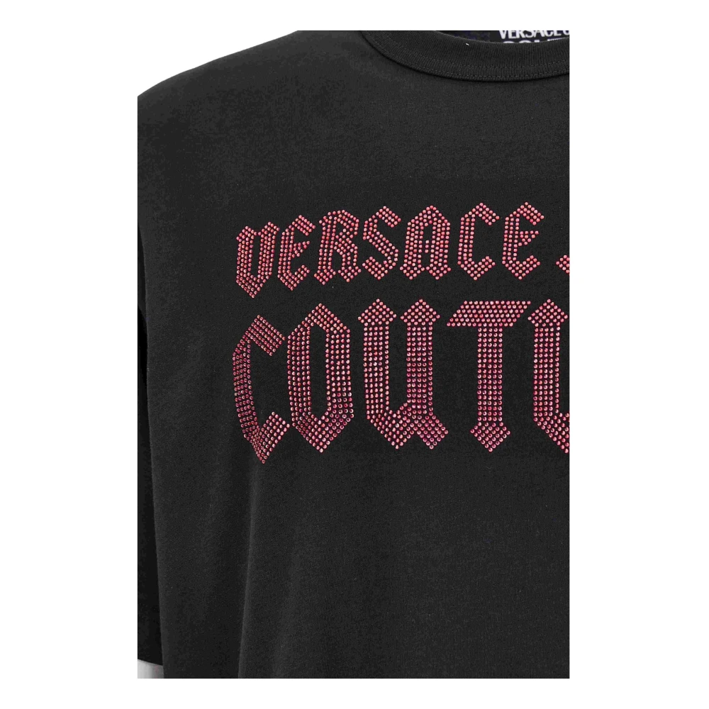 Versace Jeans Couture T-shirts en Polos Black Heren