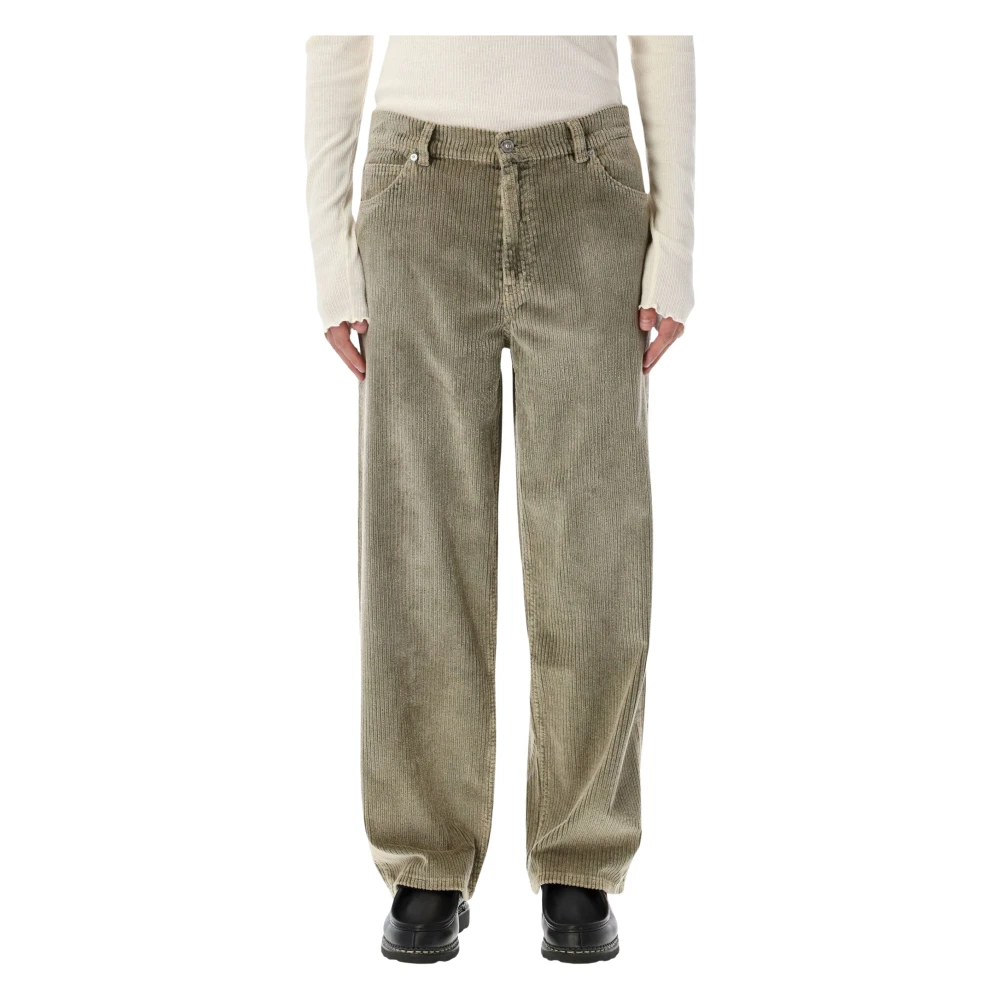 Our Legacy Uomo Verde Jeans Dritti "Vast Cut" - Immagine 3