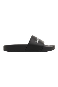 Svarta barn flipflops med 3D-logotyp