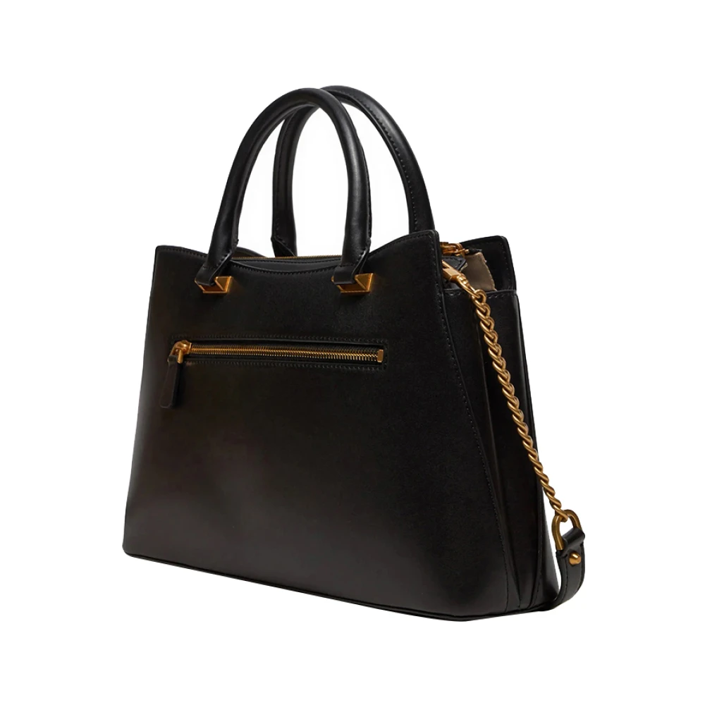 Guess Trendy Zwarte Schoudertas Black Dames