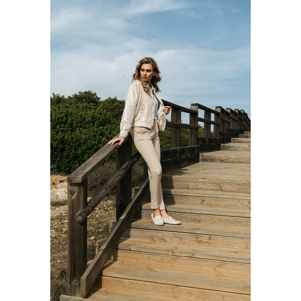 &Co Woman Lichtgewicht Jas Gray Dames