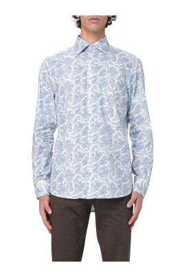 blue-paisley-print-shirt