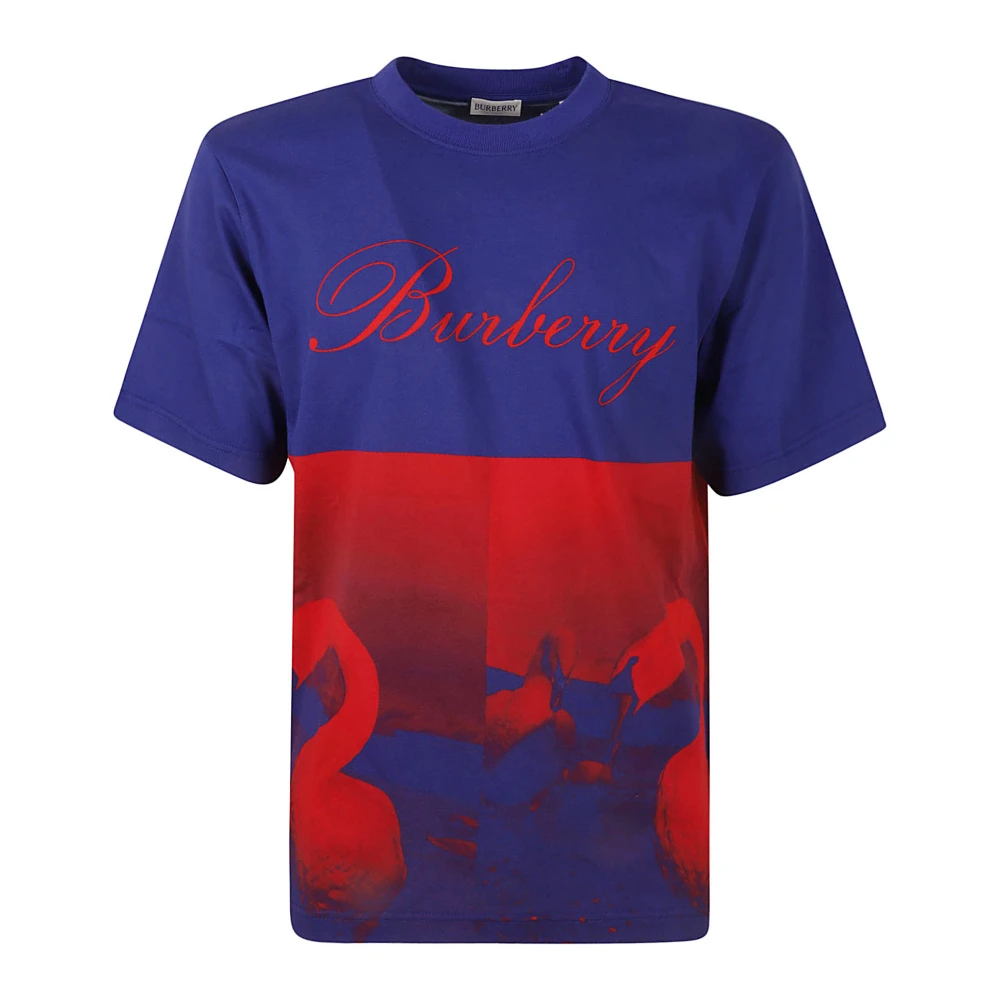 Burberry Swan Graph Mouwloze T-shirts en Polos Multicolor Heren
