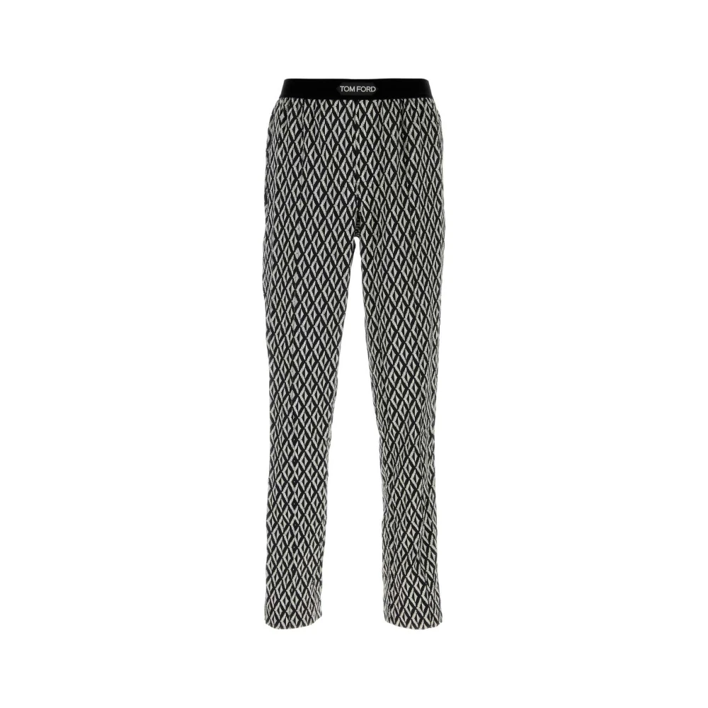 Tom Ford Men's Stretch Silk Satin Pj Pants