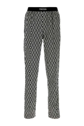 Stretch Silk Satin PJ Pants