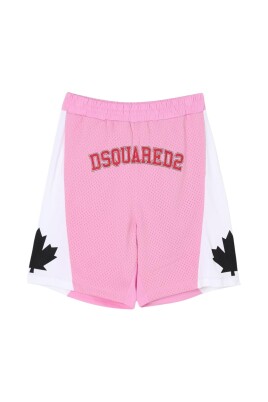 logo-detail-mesh-enfants-shorts