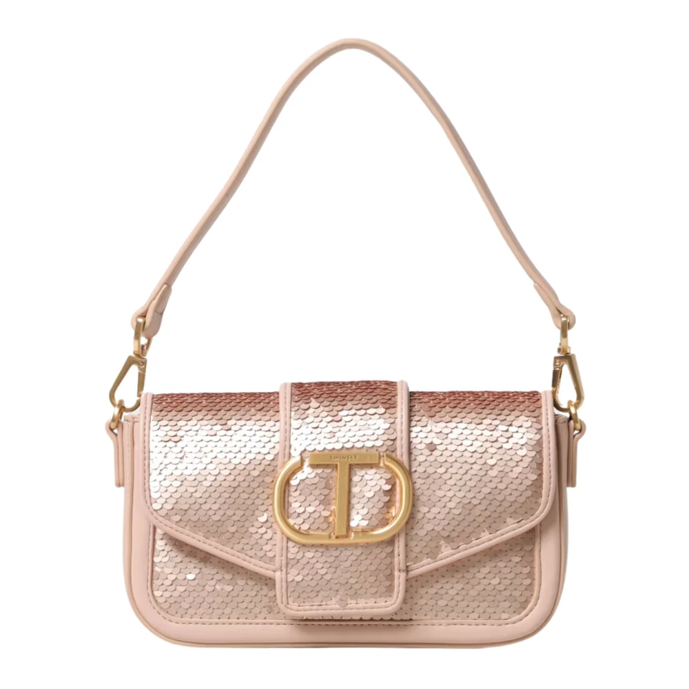 Twinset Paillet Schoudertas 'Amie' Roze Pink Dames