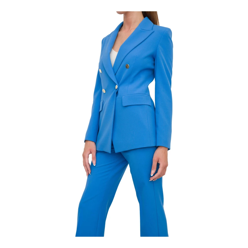 Marella Stijlvolle Jas voor Vrouwen Blue Dames
