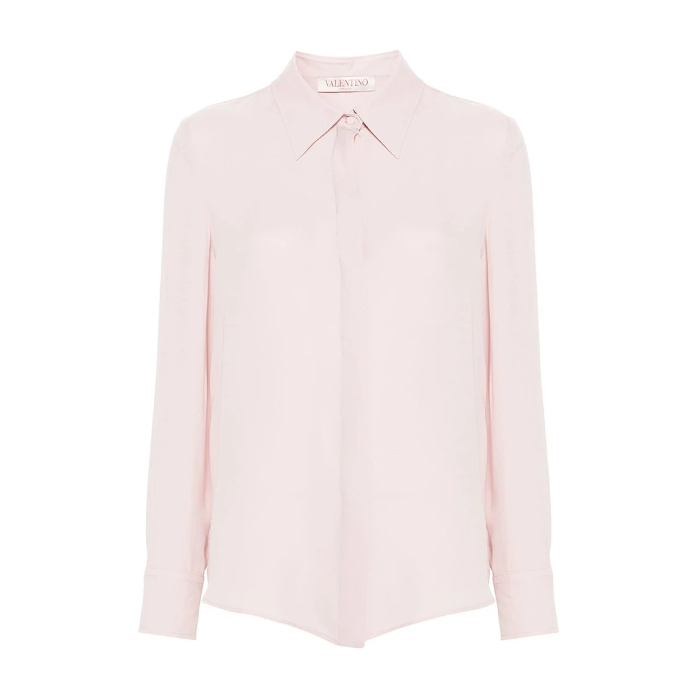 Valentino Garavani Stijlvolle shirt met 4B0Ab6D31Mhg50 Pink Dames