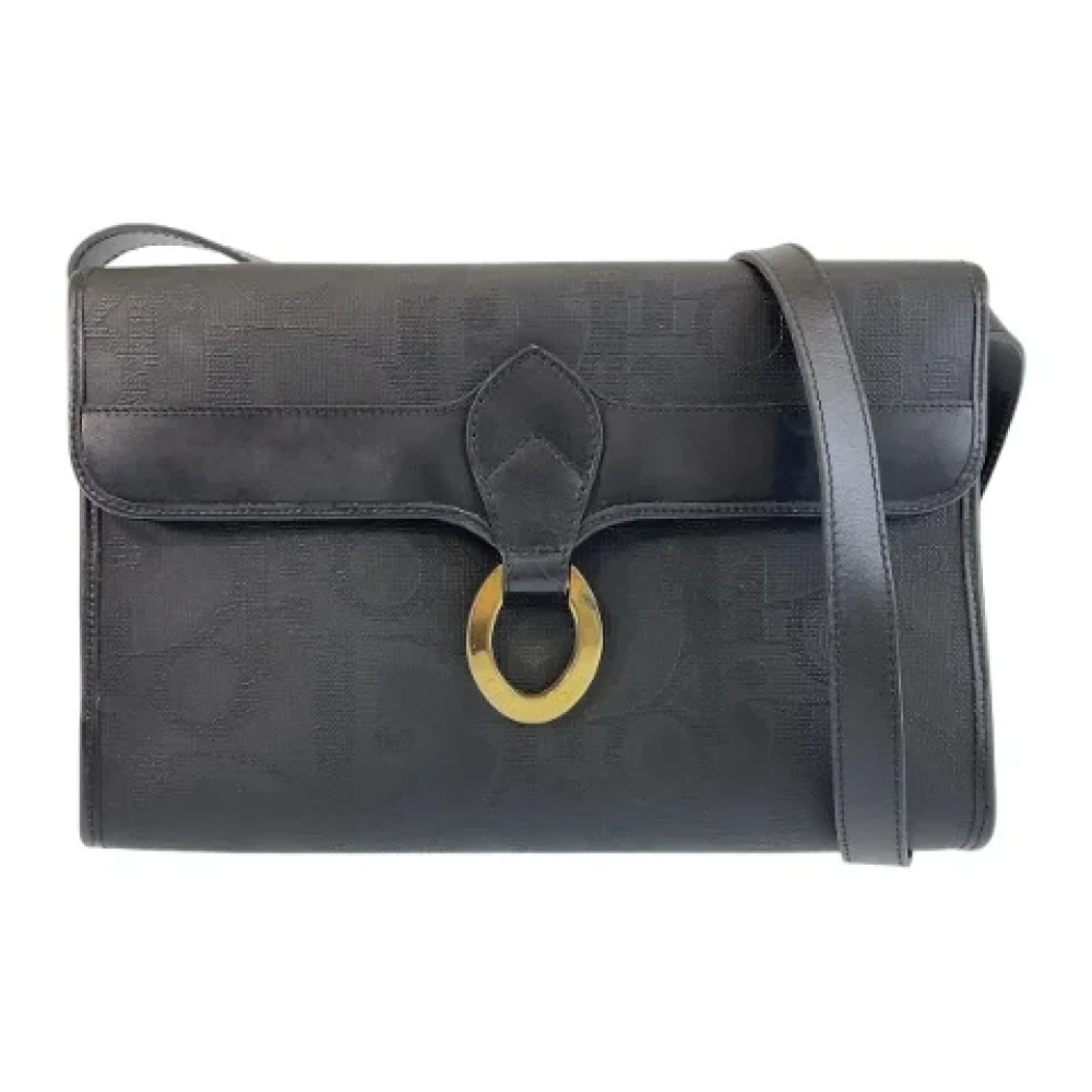 Dior Vintage Pre-owned Canvas dior-bags Black Dames