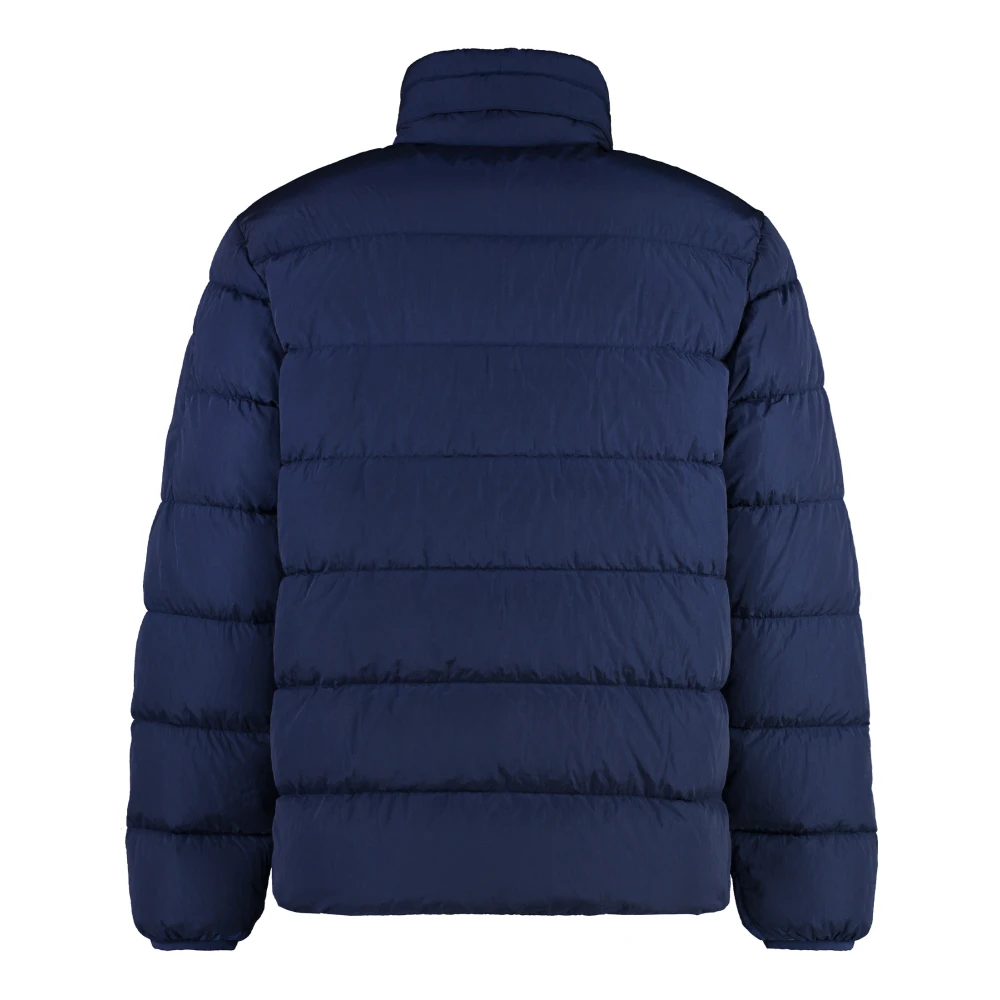 C.P. Company Nylon donsjack met capuchon Blue Heren