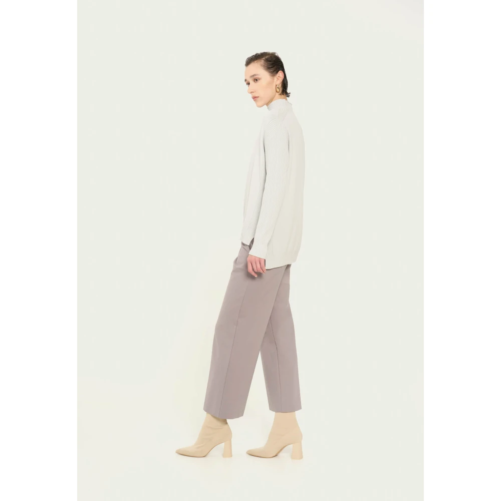 Vicario Cinque Kraterhals Sweater Blue Dames
