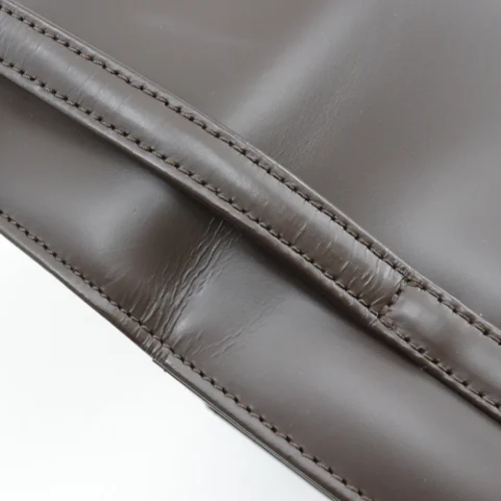 Burberry Vintage Pre-owned Fabric handbags Brown Dames