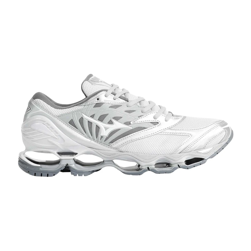 Mizuno Uomo Blanc Baskets Wave Prophecy Ls - Immagine 3