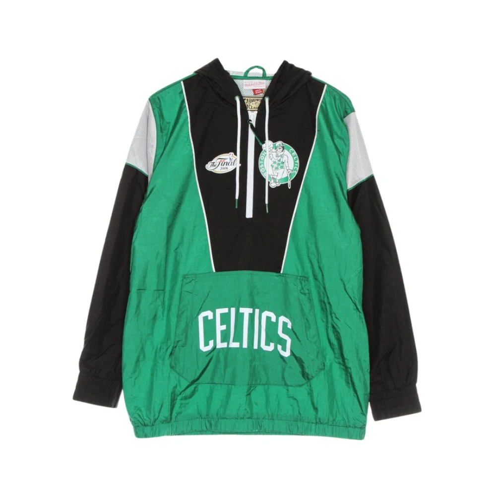 Mitchell & Ness Uomo Verde - Giacca A Vento - Sport - S