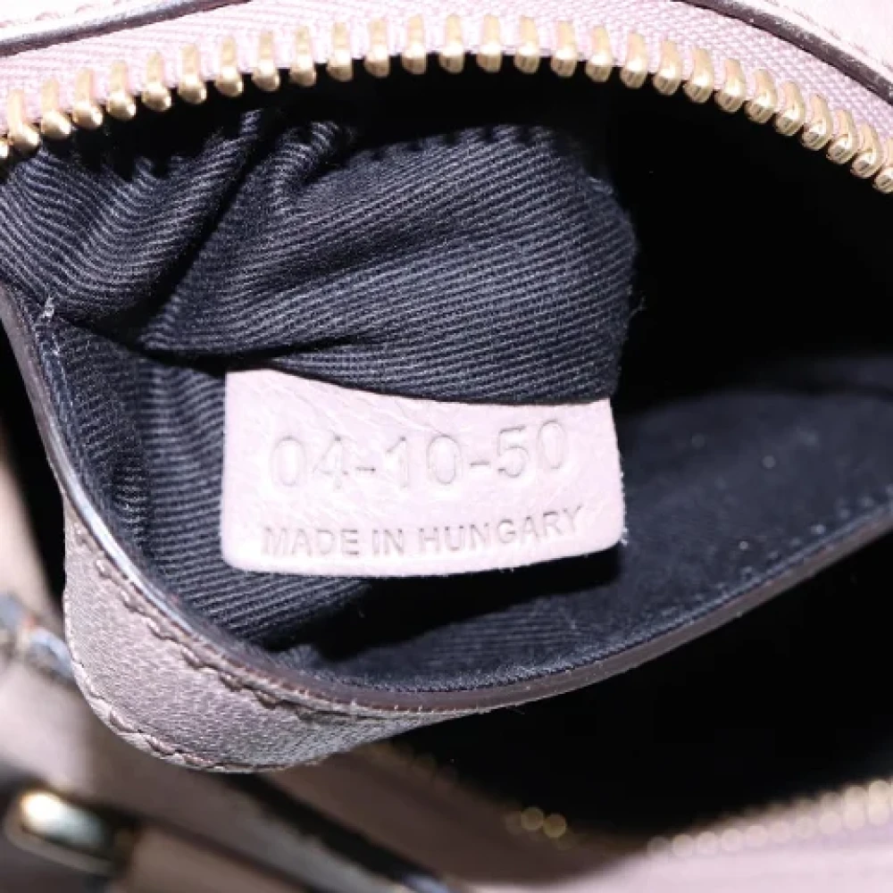 Chloé Pre-owned Leather handbags Pink Dames