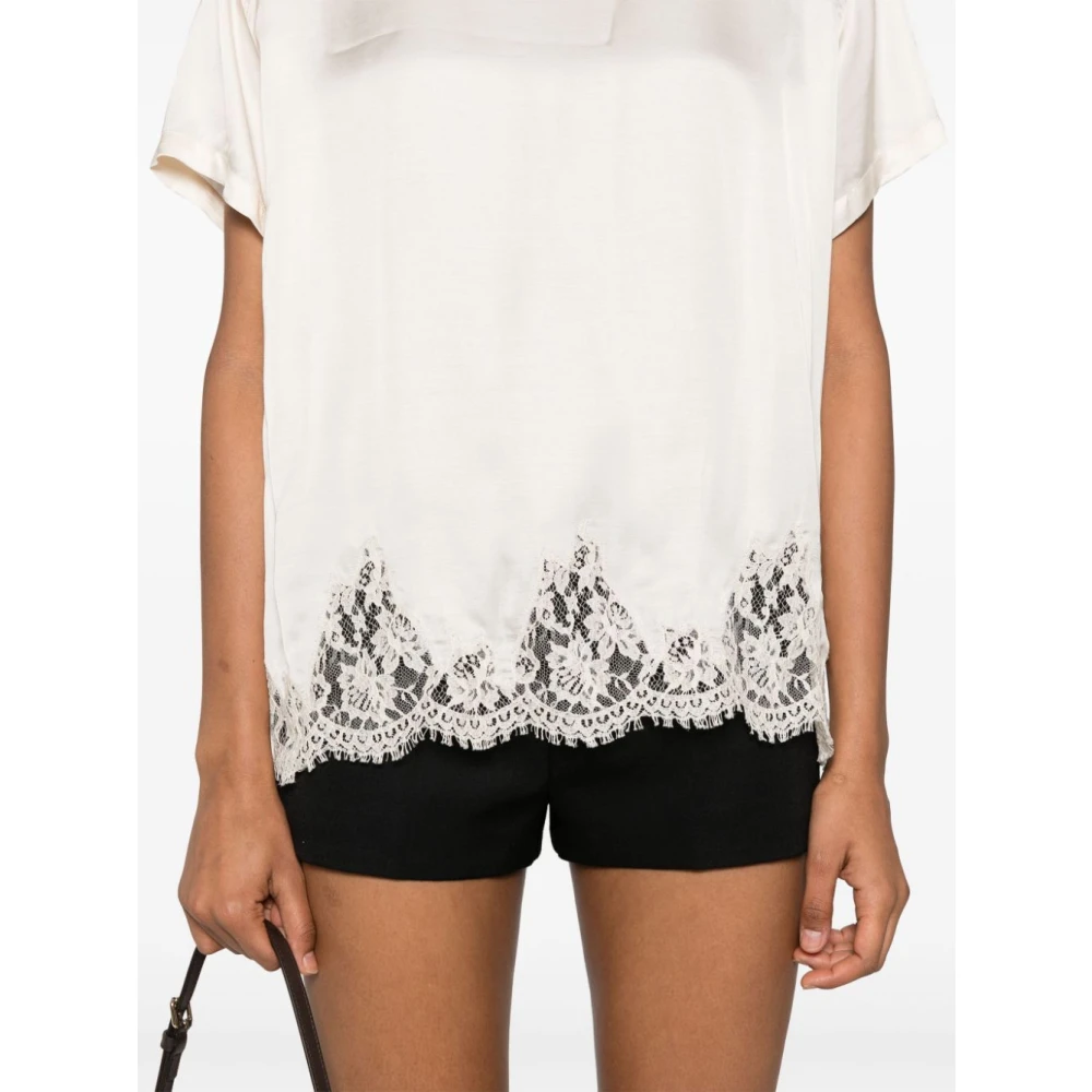 Ermanno Scervino Acacia Thee Stijlvol en Vers White Dames