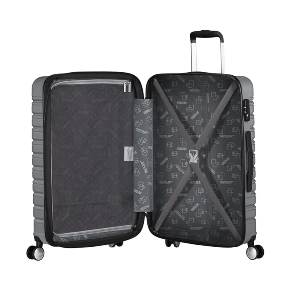 American Tourister Flashline Koffers en Trolley Gray Unisex