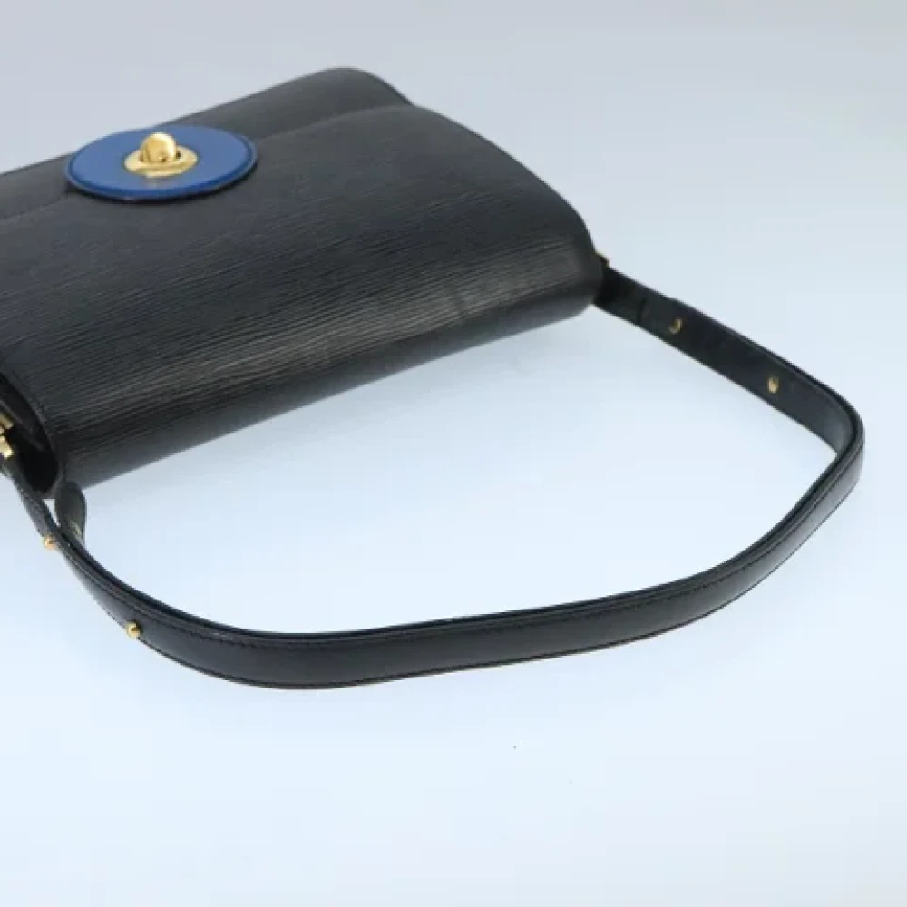 Louis Vuitton Vintage Pre-owned Leather shoulder-bags Black Dames