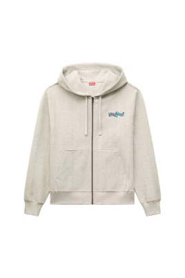 Jumping Tiger Zip-up Hoodie