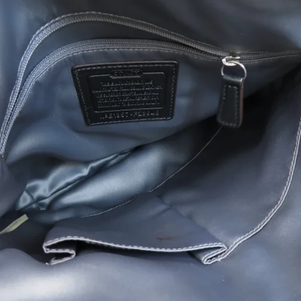 Coach Pre-owned Leather shoulder-bags Black Dames