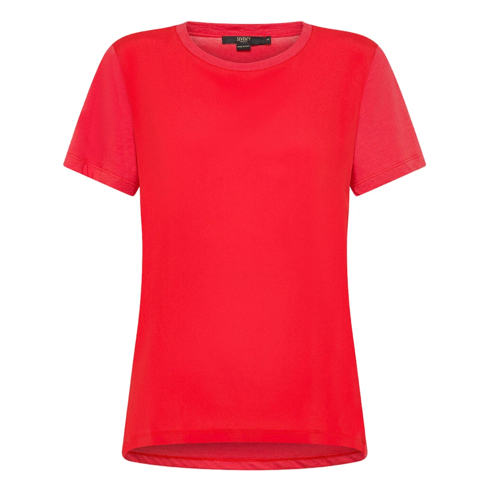 Seventy - Tops > T-Shirts - Red - Seventy - Modalova