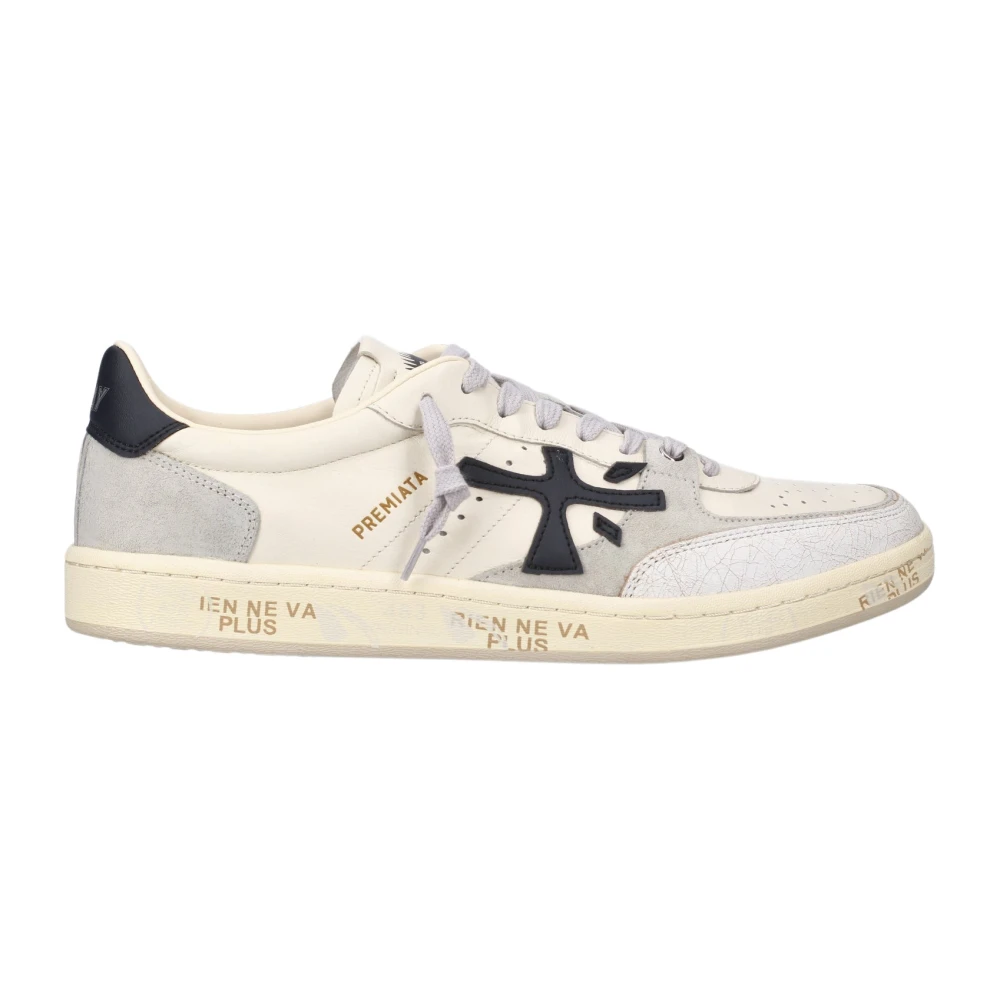 Premiata Men's Beige Sneakers, 11 Uk, Bskt Clay