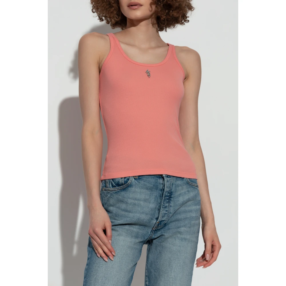 Amiri Ribtop Pink Dames
