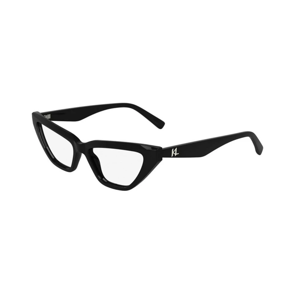 Karl Lagerfeld Women's Black Kl6175 001 Woman Optical Frames Bio-Inject Cat Eye Normal - Image 2