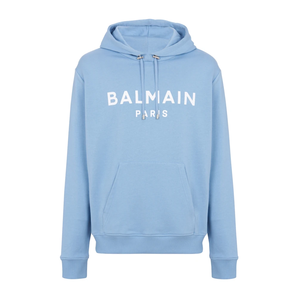 Balmain Paris hoodie Blue Heren
