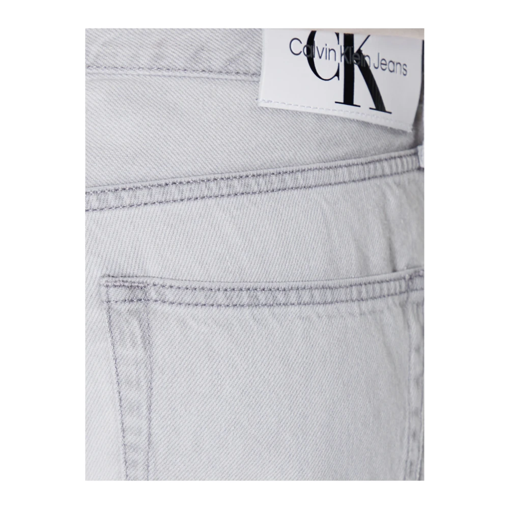Calvin Klein Grijze Tapered Jeans Gray Heren