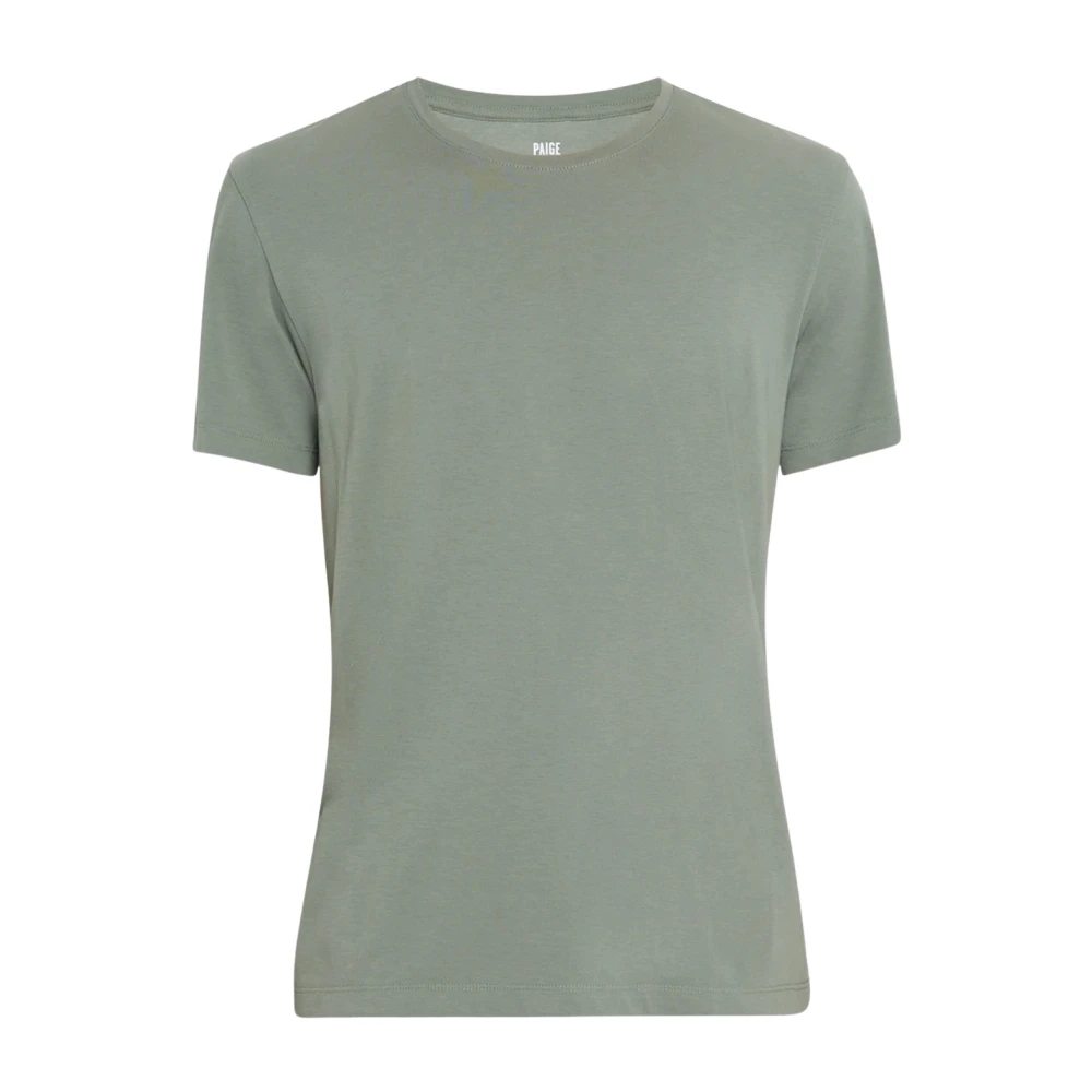 Paige Men's Green Sorden Crew Neck Tee - T-Shirts - S - Tops