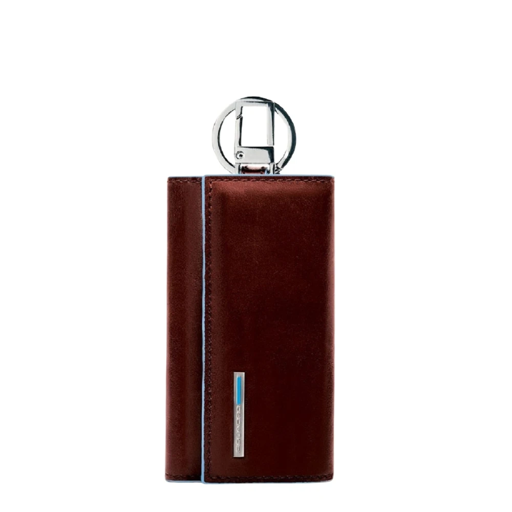 Piquadro Unisex Marrone - Portachiavi Con Moschettone - Accessories - One Size