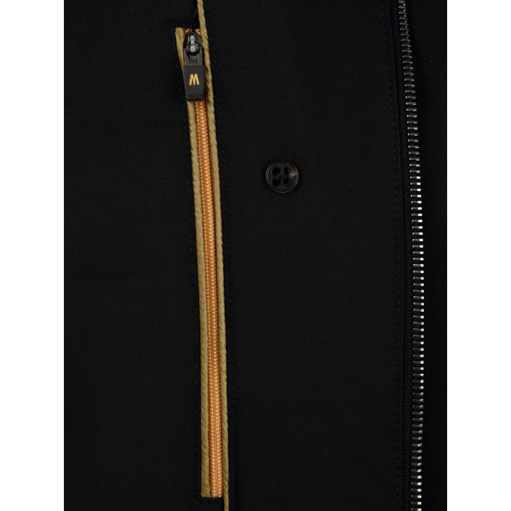 Moorer Blauwe Dubbel-Borst Jas Loyd Stijl Blue Heren