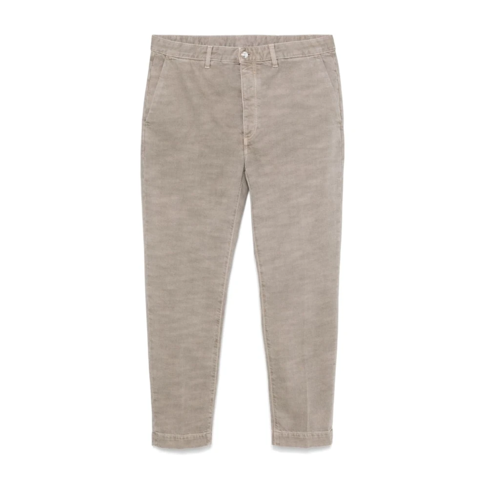 Nine In The Morning Slim Fit Dove Grey Broek Gray Heren