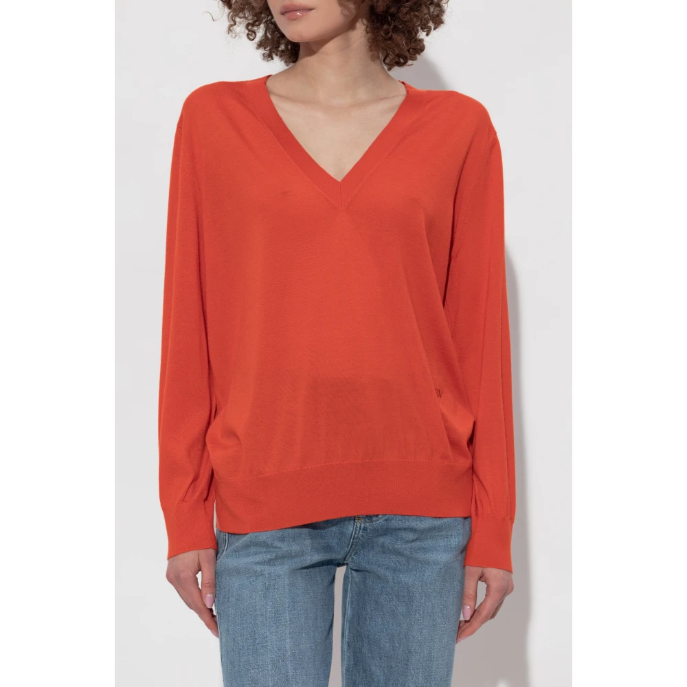 Bottega Veneta Kasjmier trui Red Dames