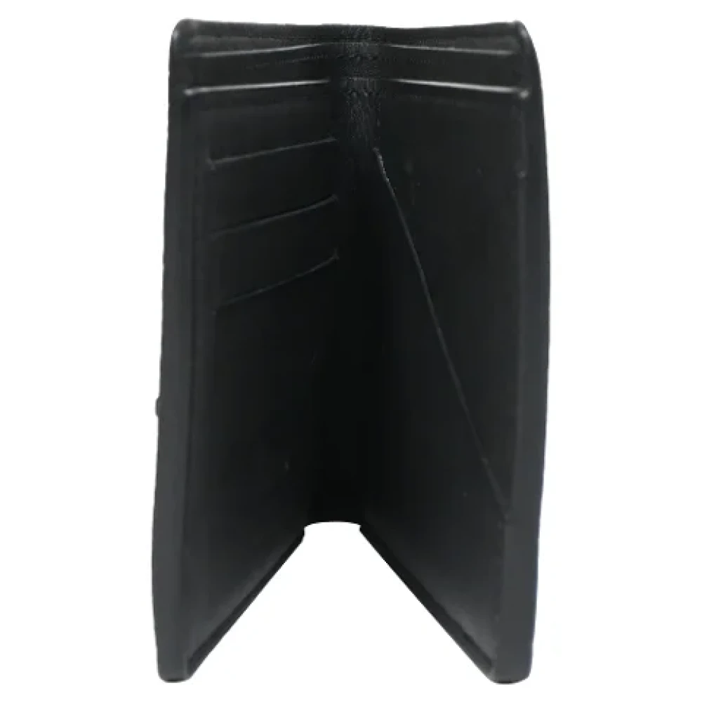 Louis Vuitton Vintage Pre-owned Leather wallets Black Heren