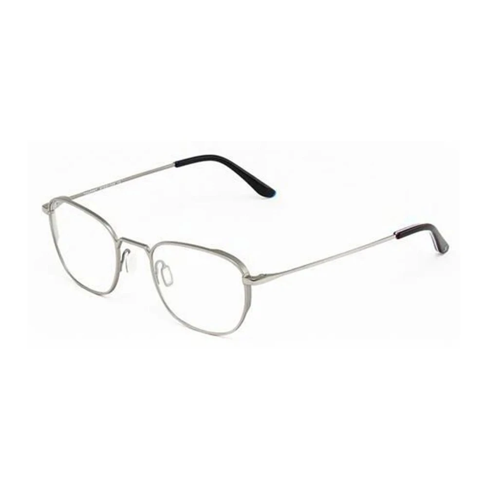 Vuarnet Grijze Roestvrijstalen Frames met Clip-On Gray Heren