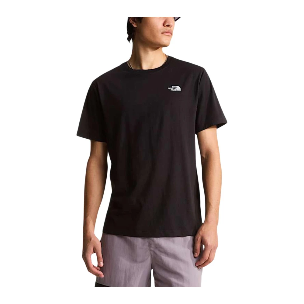 The North Face Men's Black Round Neck Short Sleeve T-Shirt