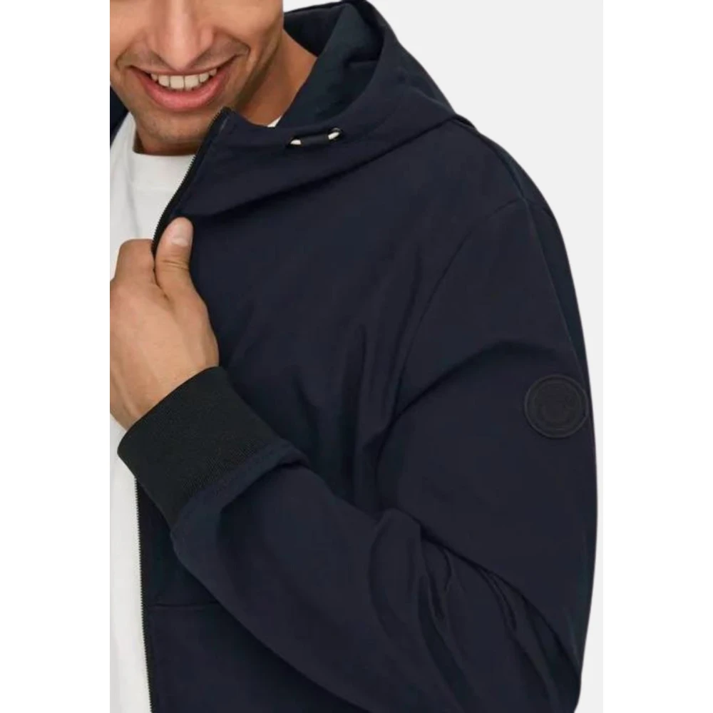 Only & Sons Stijlvolle Jas voor Mannen Blue Heren