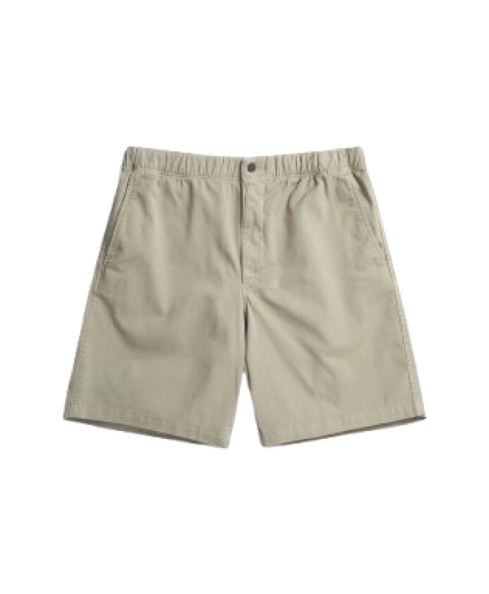 shorts-en-coton-vert-avec-bouton-pression